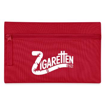 Zigaretten - Deutsche Memes - Federtasche - Rot - Vorne