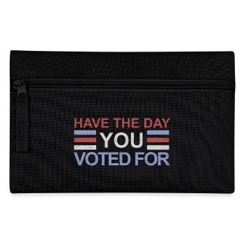 Revivez le jour pour lequel vous avez voté - Trousse - noir - Devant