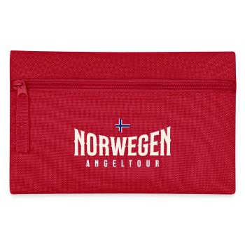 Voyage de pêche en Norvège - Trousse - rouge - Devant