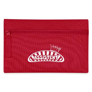 Assistent als Job - Federtasche - Rot - Vorne