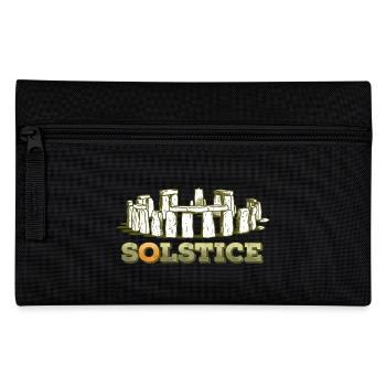 Litha Pagan: Sommersonnenwende, Mittsommer, Mittsommer, Mittsommer. - Federtasche - Schwarz - Vorne