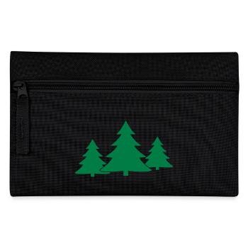 Tannenbaum, Gruppe - Federtasche - Schwarz - Vorne