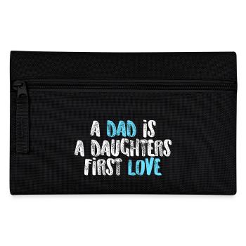 un père est une fille premier amour - Trousse - noir - Devant