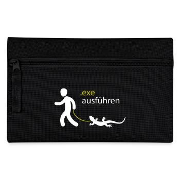 .exe ausführen ADMIN - Federtasche - Schwarz - Vorne