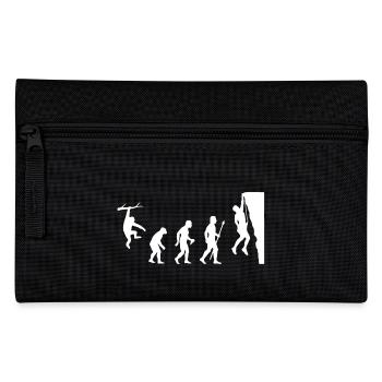 Klettern Evolution Shirt - Federtasche - Schwarz - Vorne