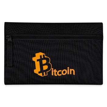 Bitcoin Crypto - Pencil Case - black - Front