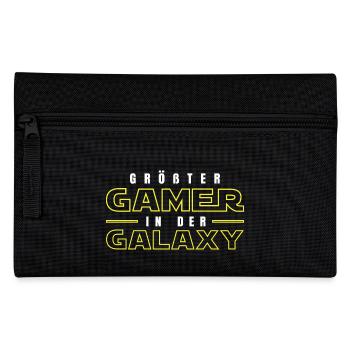 Gamer - Größter in Galaxy - Federtasche - Schwarz - Vorne