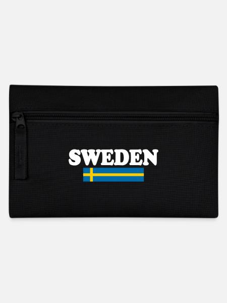 Schweden - Federtasche - Schwarz