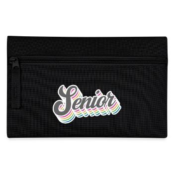 Senior - Student Class Retro Graduation Party Geschenk - Federtasche - Schwarz - Vorne