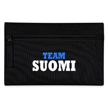 Team suomi - Federtasche - Schwarz - Vorne