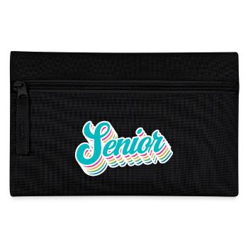 Senior - Student Class Retro Graduation Party Geschenk - Federtasche - Schwarz - Vorne