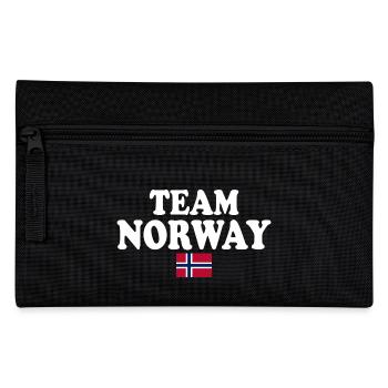 Team norway - Pencil Case - black - Front