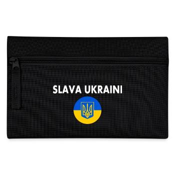 Slava ukraini - Pencil Case - black - Front