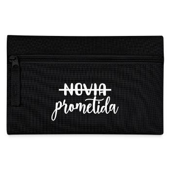Prometida Fiancée Fiancée Mariage Mariée à être - Trousse - noir - Devant
