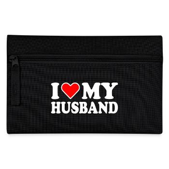 I love my husband - Federtasche - Schwarz - Vorne