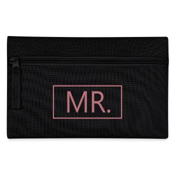 Mr. Matching Couple Verlobung Hochzeit Flitterwochen - Federtasche - Schwarz - Vorne