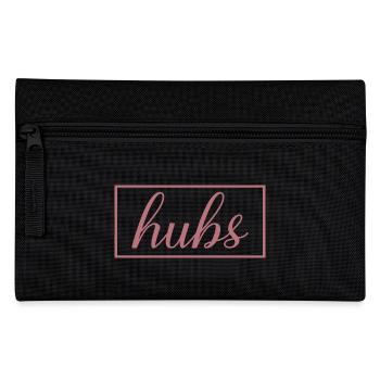 Hubs Matching Engagement Wedding Honeymoon - Pencil Case - black - Front