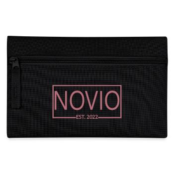 Novio Est. 2022 Cadeau de fiançailles Mariage du marié - Trousse - noir - Devant