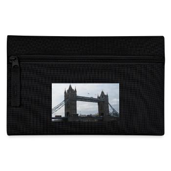 Tower Brücke London - Federtasche - Schwarz - Vorne