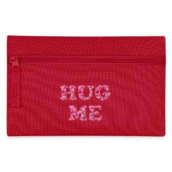 Hug Me with rose petals - Pencil Case - red - Front