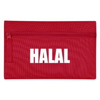 Halal - Federtasche - Rot - Vorne