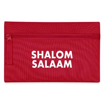 Shalom salaam - Trousse - rouge - Devant