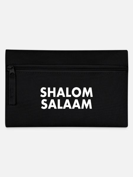 Shalom salaam - Federtasche - Schwarz