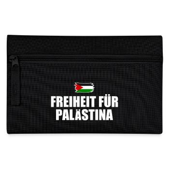 freiheit für palästina - Federtasche - Schwarz - Vorne
