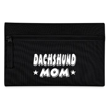 Dackel - Federtasche - Schwarz - Vorne