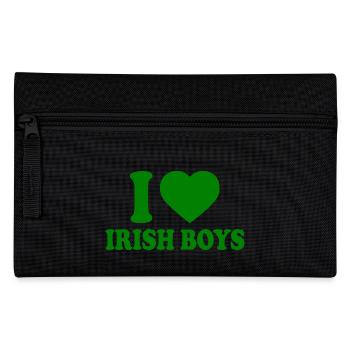 I love irish boys - Federtasche - Schwarz - Vorne