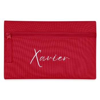 T-shirt Nom Xavier cadeau pour hommes - Trousse - rouge - Devant