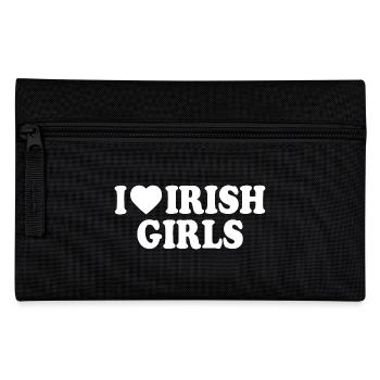 I love irish girls - Federtasche - Schwarz - Vorne