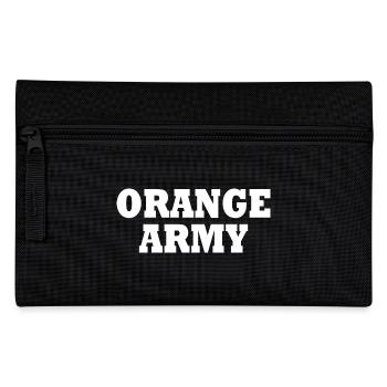Orange army - Pencil Case - black - Front