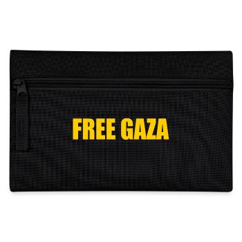 Free gaza - Pencil Case - black - Front