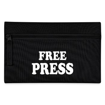 Free press - Pencil Case - black - Front