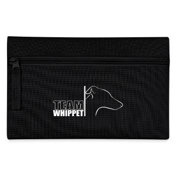 TEAM Whippet Chien Chien Lévriers Wilsigns - Trousse - noir - Devant