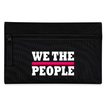 we the people - Federtasche - Schwarz - Vorne