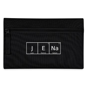 Iéna Nom Prénom Chimie Tableau périodique Eléments - Trousse - noir - Devant