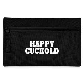 Happy cuckold - Federtasche - Schwarz - Vorne