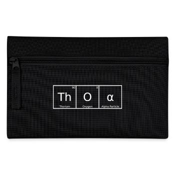 Thoa Name First Name Chemistry Periodic Table Elements - Pencil Case - black - Front