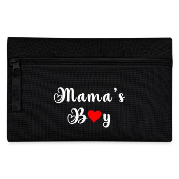 Mamas Junge - Federtasche - Schwarz - Vorne