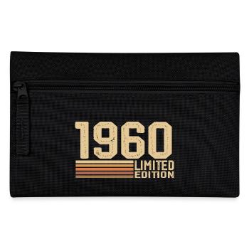 Né en 1960 anniversaire - Cadeau 1960 Vintage 1960 - Trousse - noir - Devant