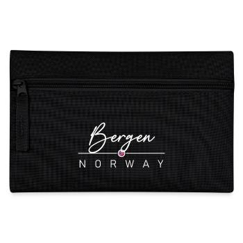 Norwegen - Bergen - Norge - Norway - Pencil Case - black - Front