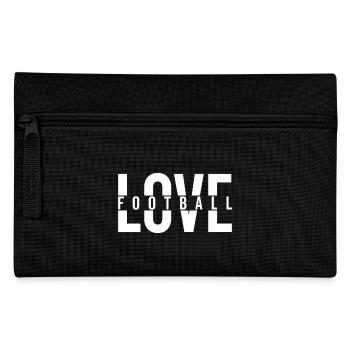 LOVE FOOTBALL USA American Football - Federtasche - Schwarz - Vorne