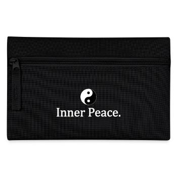 Yin und Yang Innerer Frieden Inner peace - Federtasche - Schwarz - Vorne
