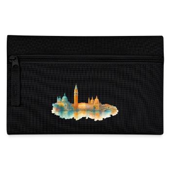 Venedig Stadt - Federtasche - Schwarz - Vorne