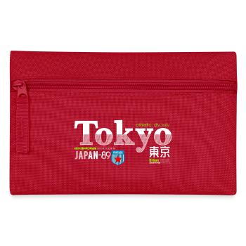 Tokyo Vintage Sport Denim - Federtasche - Rot - Vorne