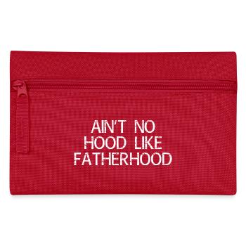 Kein Hood wie Vaterschaft – lustiges Papa-Geschenk - Federtasche - Rot - Vorne