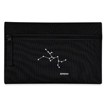 Sternzeichen Schütze - Federtasche - Schwarz - Vorne