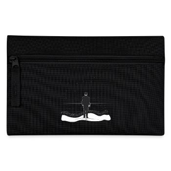 man and sea - Pencil Case - black - Front